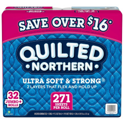 Quilted Northern Ultra Soft and Strong Toilet Paper 