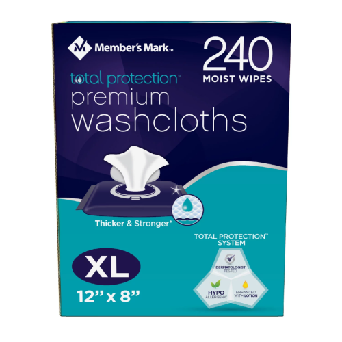 Member's Mark Adult Washcloths (240 ct.)